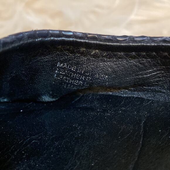 Tory Burch textured leather black ballet flats Size 6 - Picture 9 of 10